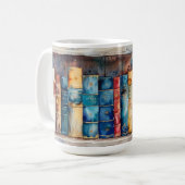 Cozy Book Lover Gift Koffiemok (Voorkant links)