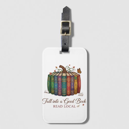 Cozy Book Lover > Travel  Bagagelabel (Voorkant (verticaal))