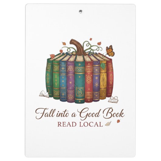 Cozy Book Lover > Travel  Klembord (Achterkant)