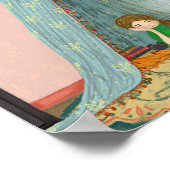 Cozy Book Nook Camp-In Caturday Poster (Hoek)