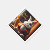 Cozy Bunny Servet (Hoek)