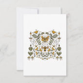 Cozy Butterfly Garden Kaart (Voorkant)