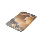 Cozy Cabin Bath Mat | Plush Memory Foam Rug (Gekanteld)