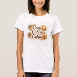 Cozy Cabin Calm • Herfst HomeLife Comfort T-shirt T-shirt