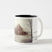 Cozy Cabin Coffee Mok (Voorkant rechts)