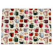 Cozy Cabin Hot Cocaca en Winterbehandelingen Groot Cadeauzakje (Voorkant)