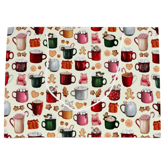 Cozy Cabin Hot Cocaca en Winterbehandelingen Groot Cadeauzakje (Voorkant)