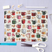 Cozy Cabin Hot Cocaca en Winterbehandelingen Tissuepapier (Craft)