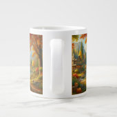 Cozy Cabin in de Bossen Grote Koffiekop (Achterkant)