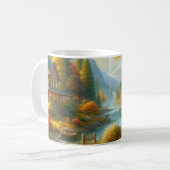 Cozy Cabin in de Bossen Koffiemok (Voorkant links)