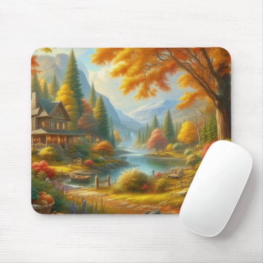 Cozy Cabin in de Bossen Muismat (Met muis)