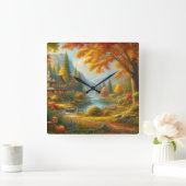 Cozy Cabin in de Bossen Vierkante Klok (Huis)