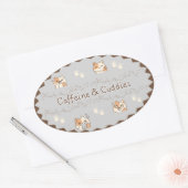 Cozy Café Cats Stickers (Envelop)