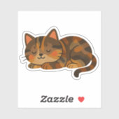 Cozy Calico Dreams Sticker (Vel)