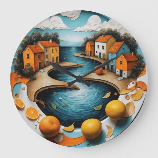 Cozy Canal Grote Klok (Voorkant)