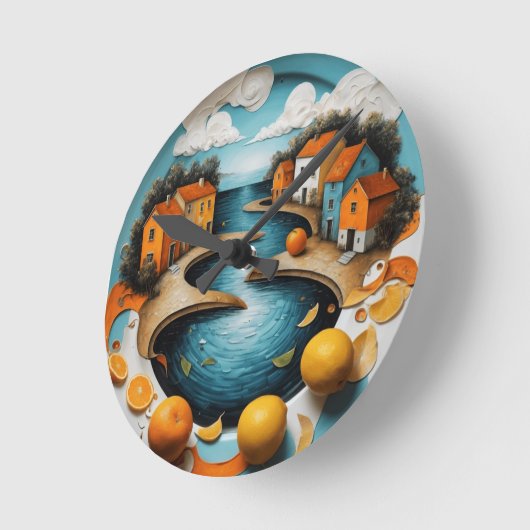 Cozy Canal Ronde Klok (Hoek)