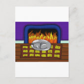 Cozy Cat.jpg Briefkaart (Voorkant)