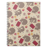 Cozy Cat Lovers Collage Notitieboek (Voorkant)