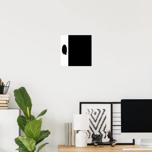 Cozy Cat Poster (Thuiskantoor)