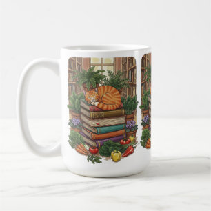 Cozy Cat & Verse Oogst, Wereld Vegetariërsdag Koffiemok
