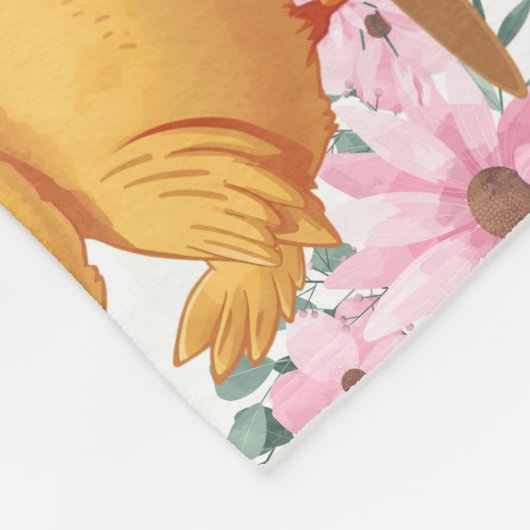 Cozy Chick Fleece Blanket (Hoek)