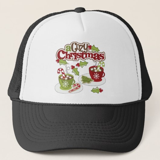 Cozy Chirstmas Trucker Pet (Voorkant)