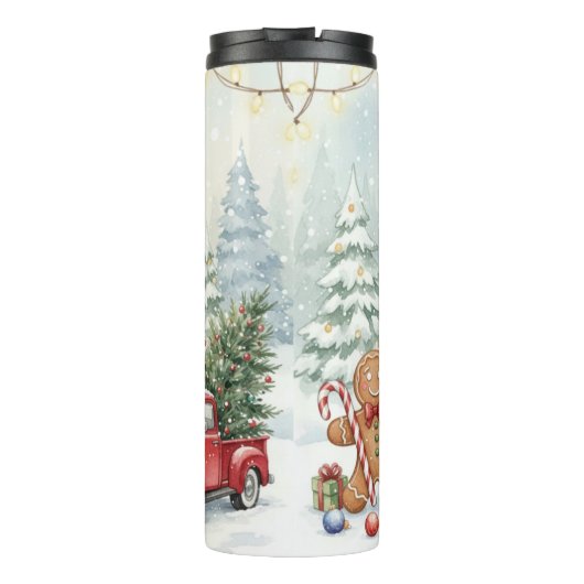 Cozy Christmas Baking and Movie Day Thermosbeker (Achterkant)