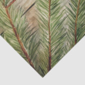 Cozy Christmas bells rice paper red green holiday Tissuepapier (Detail)