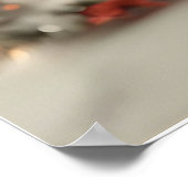 Cozy Christmas Cottage Poster (Hoek)