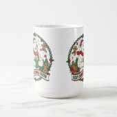 Cozy Christmas Crew – Cute Polar Bear & Gingerbrea Koffiemok (Center)