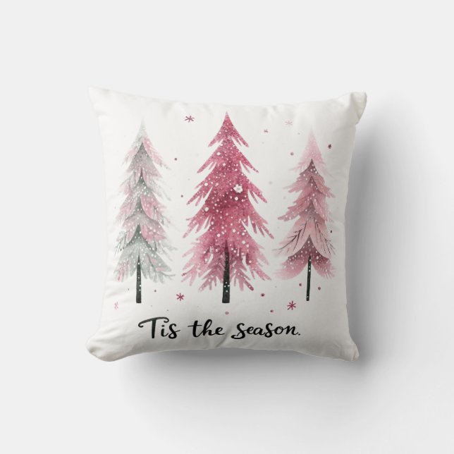 Cozy Christmas Cushion with Santa Claus Kussen (Voorkant)