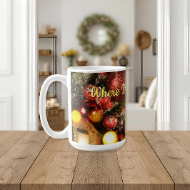 Cozy Christmas Dreams Mug | Holiday Ceramic Mug Koffiemok