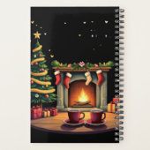 Cozy Christmas Eve Fireplace Scene | Nostalgic Planner (Achterkant)