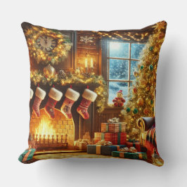 Cozy Christmas Eve Kussen