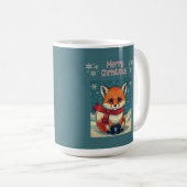 Cozy Christmas Fox Mug Koffiemok (Voorkant rechts)