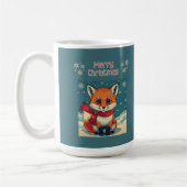 Cozy Christmas Fox Mug Koffiemok (Links)