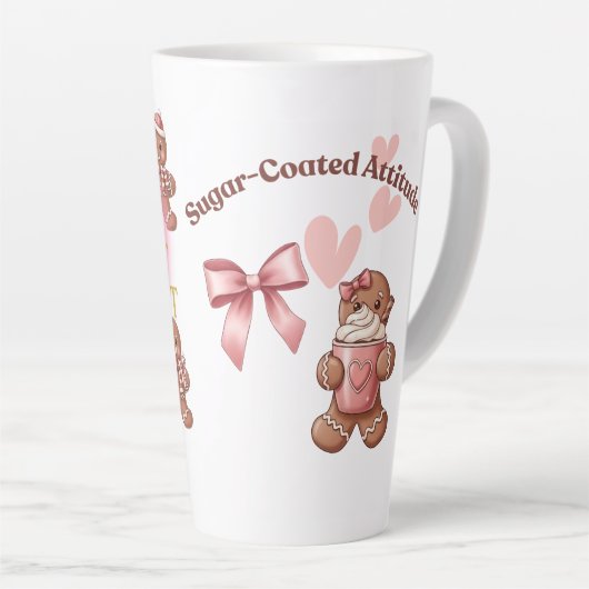 Cozy Christmas Gingerbread Coquette – Swee Latte Mok (Rechterhoek)