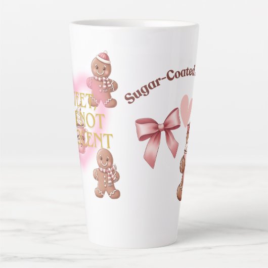 Cozy Christmas Gingerbread Coquette – Swee Latte Mok (Voorkant)