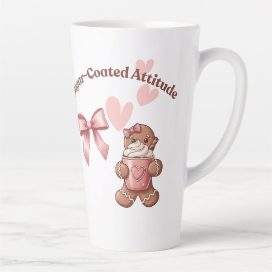 Cozy Christmas Gingerbread Coquette – Swee Latte Mok (Rechts)