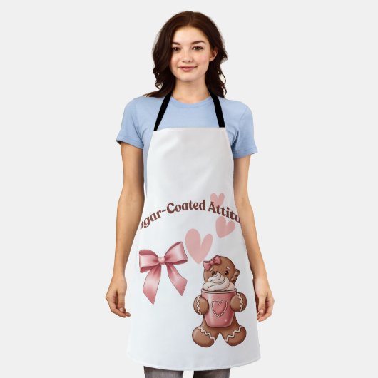 Cozy Christmas Gingerbread Coquette Sweet Schort (Gedragen)