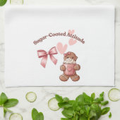 Cozy Christmas Gingerbread Coquette Sweet Theedoek (Gevouwen)