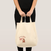 Cozy Christmas Gingerbread Coquette Sweet Tote Bag (Voorkant (product))