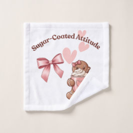 Cozy Christmas Gingerbread Coquette Sweet Washandje