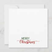 Cozy Christmas Gnome Art – Festive Holiday Kaart (Achterkant)