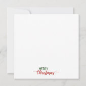 Cozy Christmas Gnome Art – Festive Holiday Kaart (Achterkant)