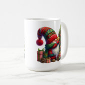 Cozy Christmas Gnome Art – Festive Holiday Koffiemok (Voorkant rechts)