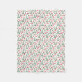 Cozy Christmas Gnomes Fleece Blanket (Voorkant)
