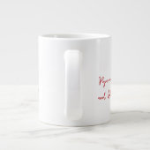Cozy Christmas Love Mug Grote Koffiekop (Achterkant)