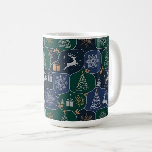 Cozy Christmas Magic Koffiemok (Voorkant rechts)