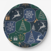 Cozy Christmas Magic Papieren Bordje (Voorkant)